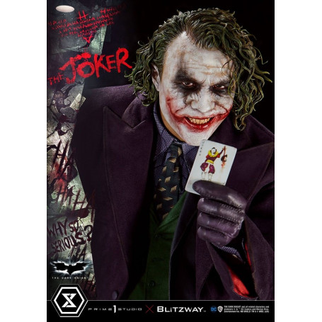 Prime 1 Studio - Il Joker - Il Cavaliere Oscuro - Bonus Ver. 1/3