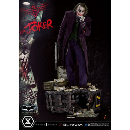 Prime 1 Studio - Il Joker - Il Cavaliere Oscuro - Bonus Ver. 1/3