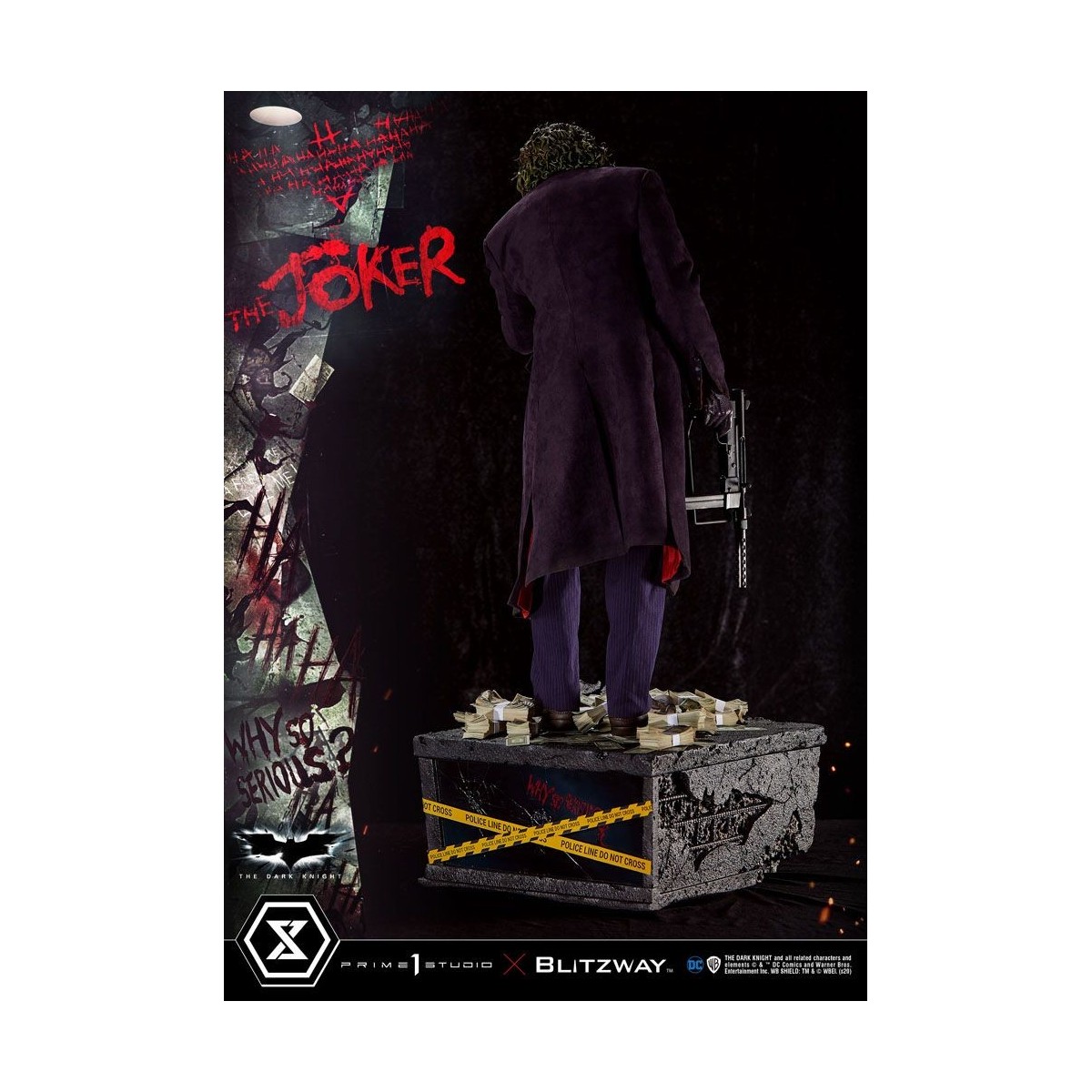 Prime 1 Studio - Il Joker - Il Cavaliere Oscuro - Bonus Ver. 1/3