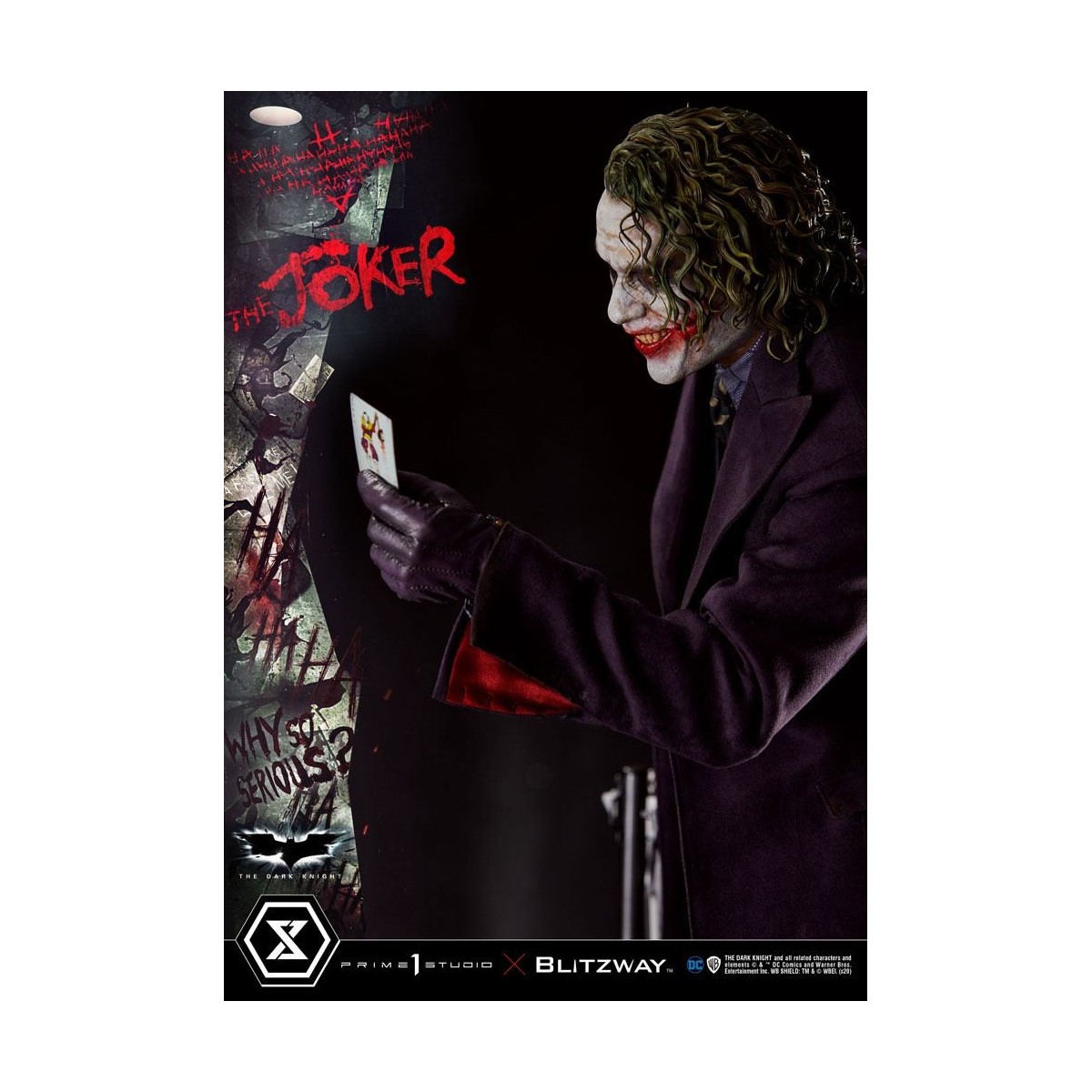 Prime 1 Studio - Il Joker - Il Cavaliere Oscuro - Bonus Ver. 1/3