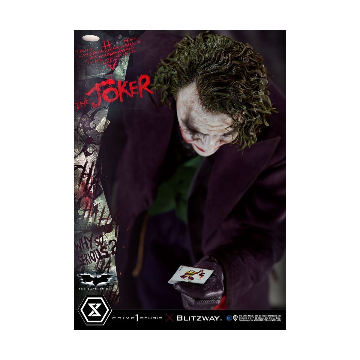 Prime 1 Studio - Il Joker - Il Cavaliere Oscuro - Bonus Ver. 1/3