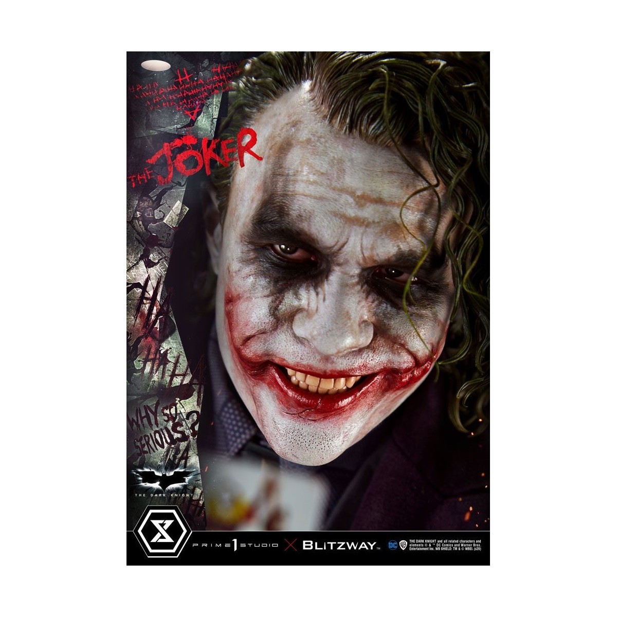 Prime 1 Studio - Il Joker - Il Cavaliere Oscuro - Bonus Ver. 1/3
