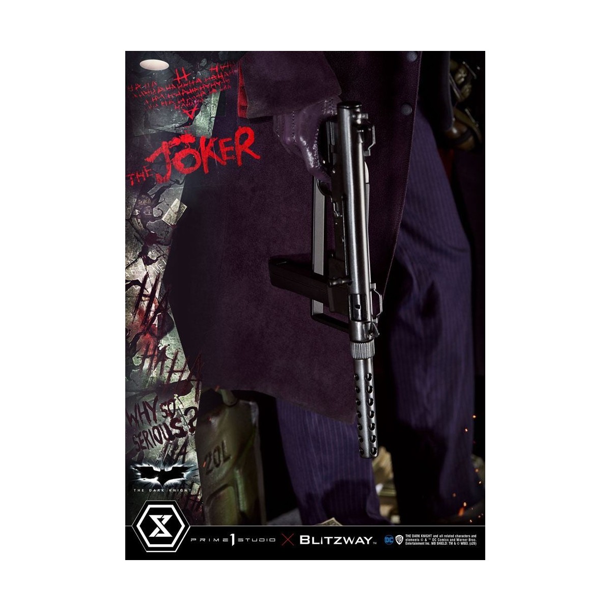 Prime 1 Studio - Il Joker - Il Cavaliere Oscuro - Bonus Ver. 1/3