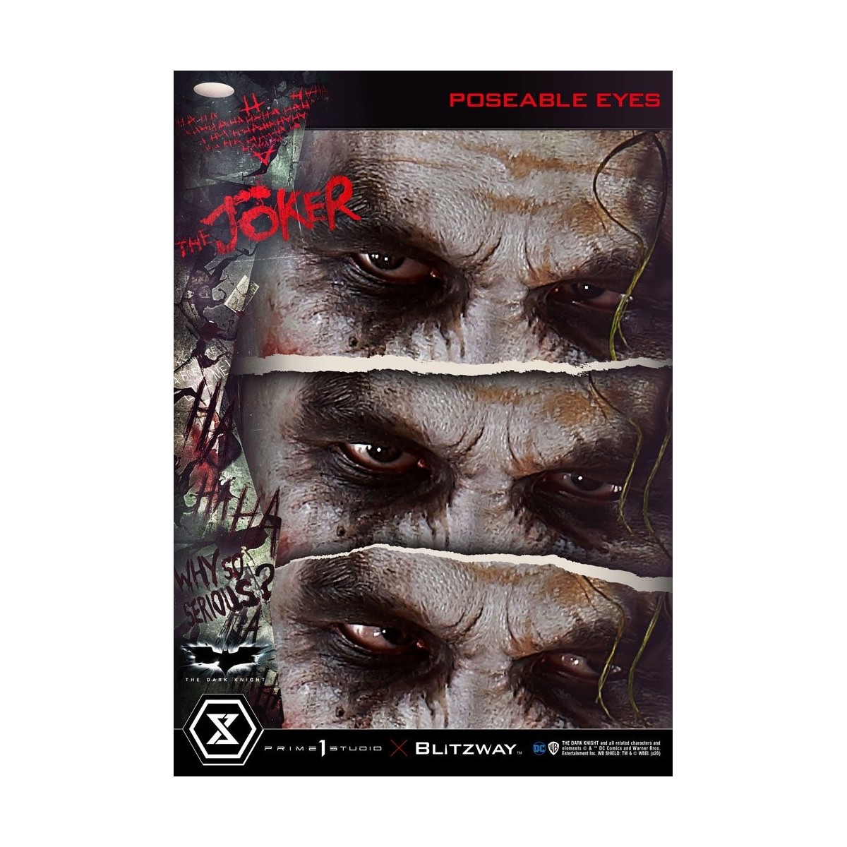 Prime 1 Studio - Il Joker - Il Cavaliere Oscuro - Bonus Ver. 1/3
