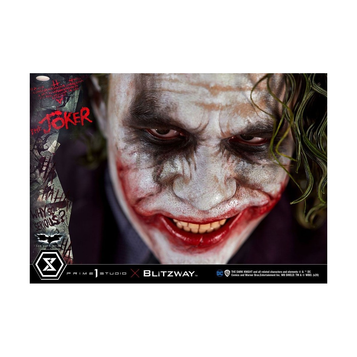 Prime 1 Studio - Il Joker - Il Cavaliere Oscuro - Bonus Ver. 1/3