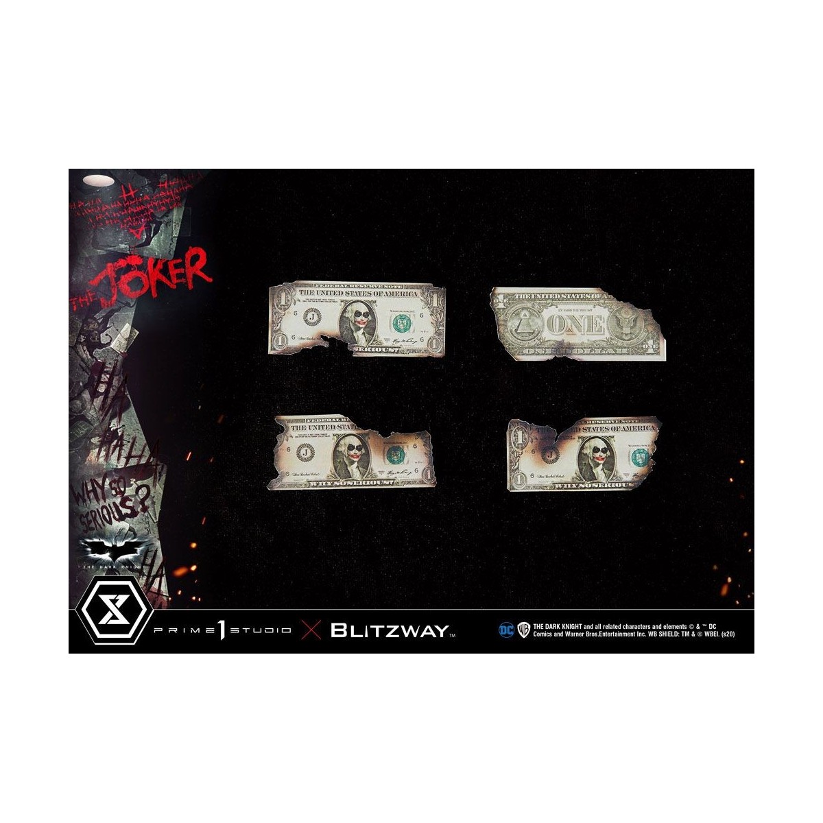 Prime 1 Studio - Il Joker - Il Cavaliere Oscuro - Bonus Ver. 1/3