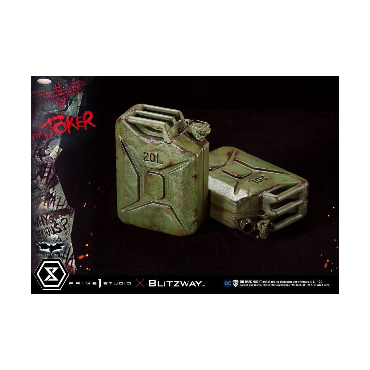 Prime 1 Studio - Il Joker - Il Cavaliere Oscuro - Bonus Ver. 1/3