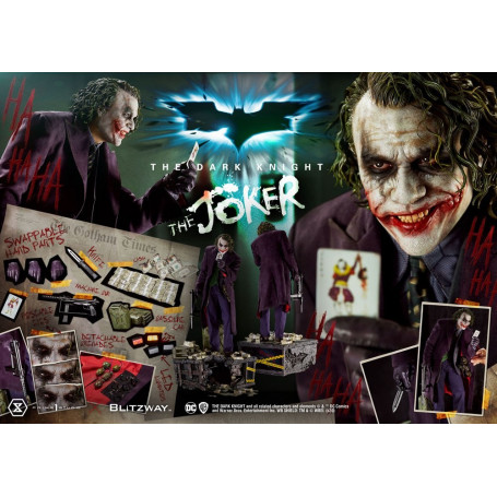 Prime 1 Studio - Il Joker - Il Cavaliere Oscuro - Bonus Ver. 1/3