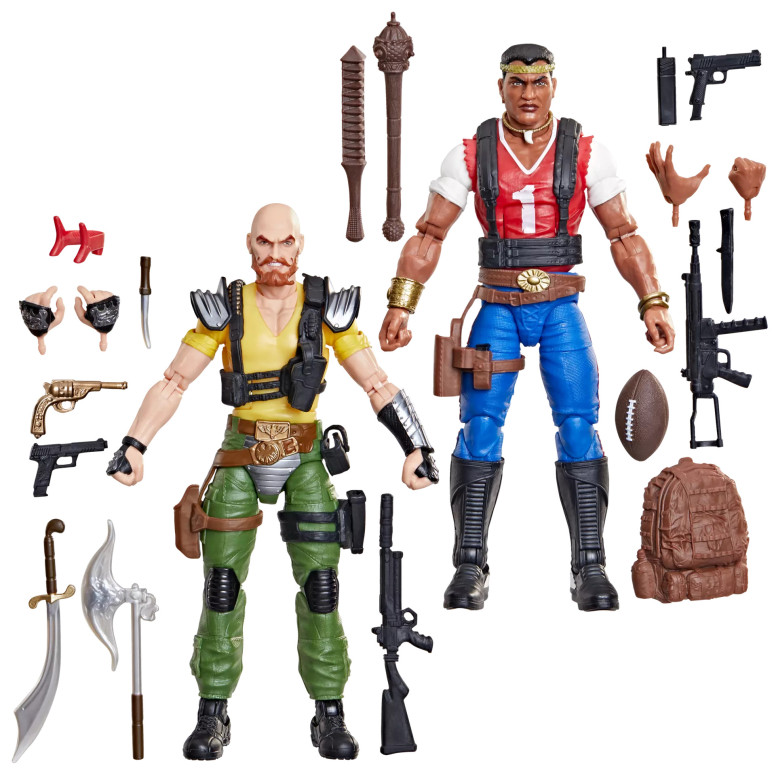 Hasbro G.I.JOE Serie Classificata - David "Red Dog" Taputapu e Varujan "Taurus" Ayvazyan