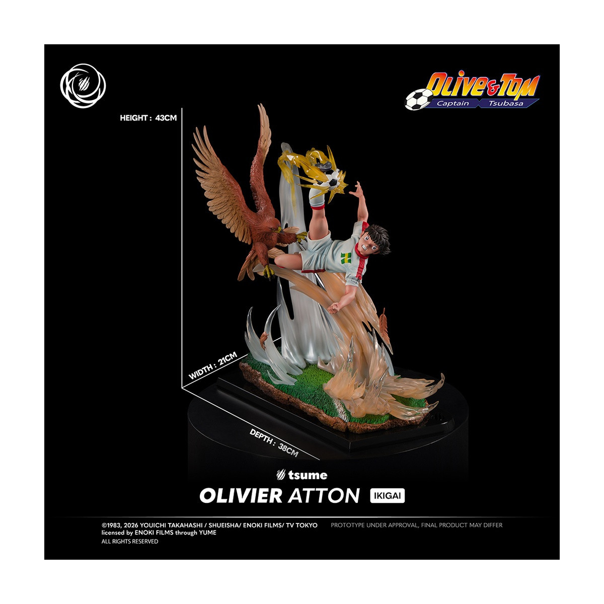 Tsume Ikigai - Olivier Atton 1/6 - Olive & Tom - Capitan Tsubasa