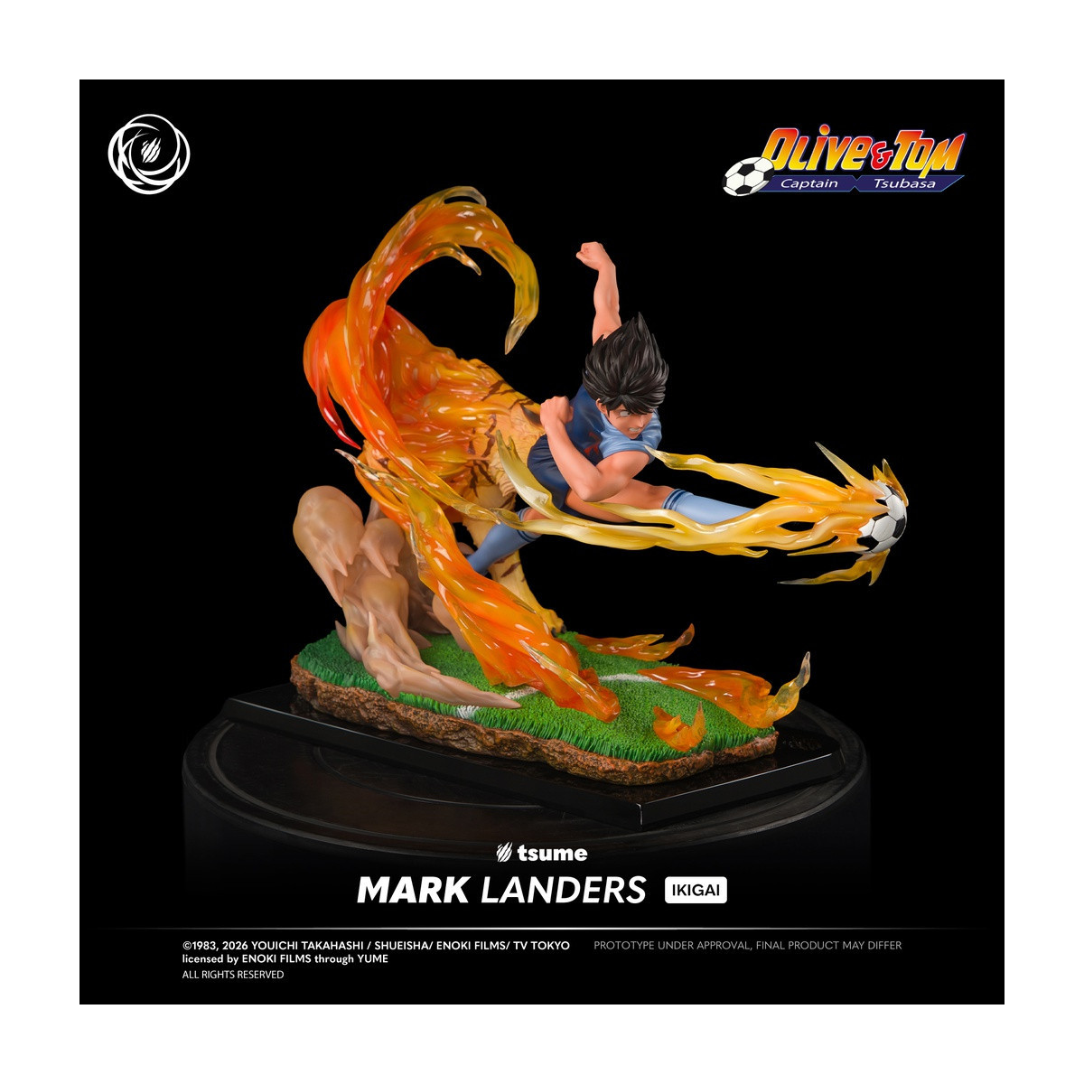 Tsume Ikigai - Mark Landers 1/6 - Olive e Tom - Capitano Tsubasa