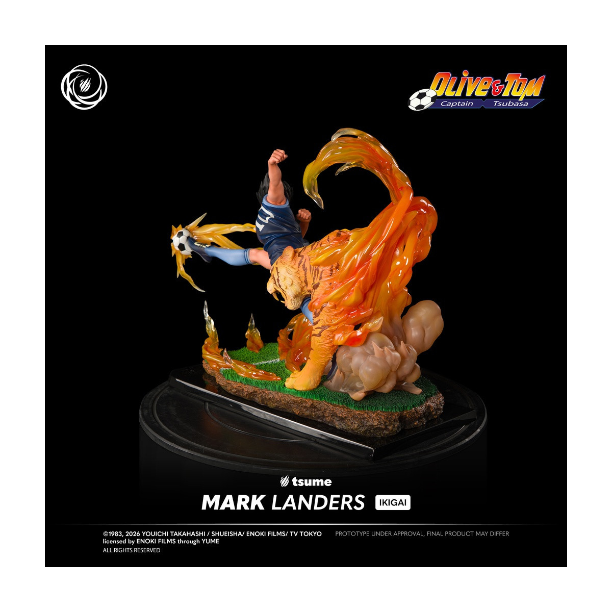 Tsume Ikigai - Mark Landers 1/6 - Olive e Tom - Capitano Tsubasa