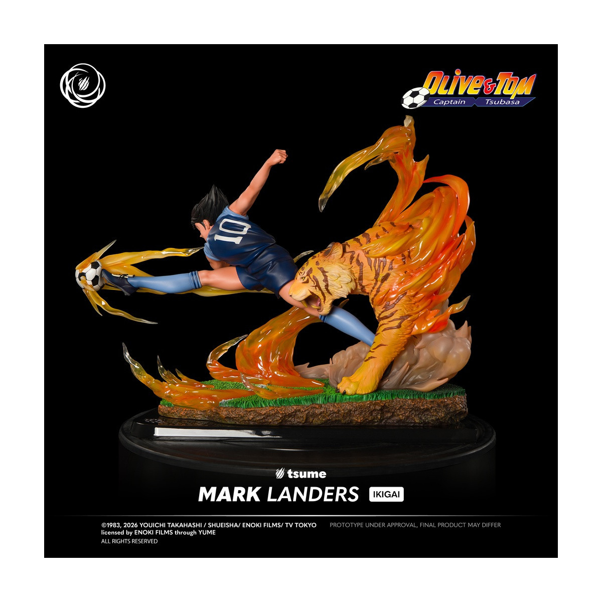 Tsume Ikigai - Mark Landers 1/6 - Olive e Tom - Capitano Tsubasa