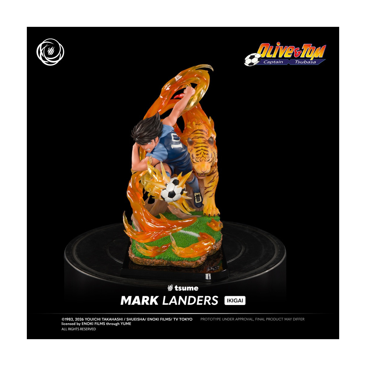 Tsume Ikigai - Mark Landers 1/6 - Olive e Tom - Capitano Tsubasa