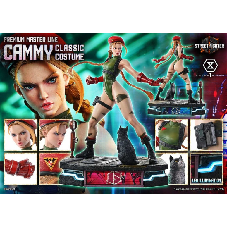 Prime 1 Studio - Street Fighter 6 - Cammy Costume Classico Serie Premium Masterline 1/4