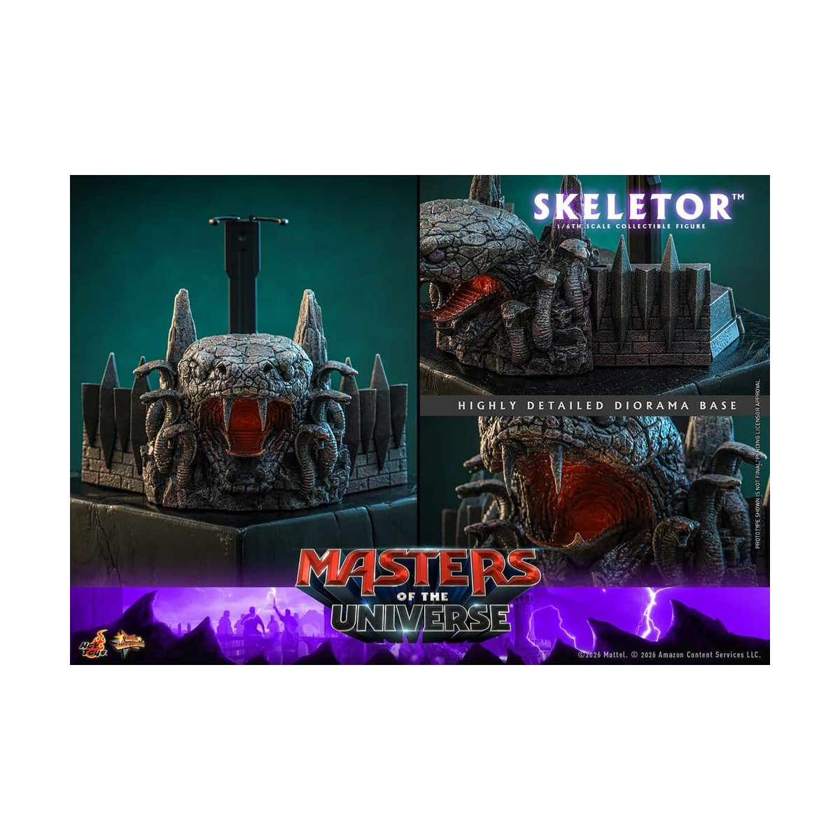 Hot Toys - Skeletor Movie Masterpiece 1/6 - Masters of the Universe