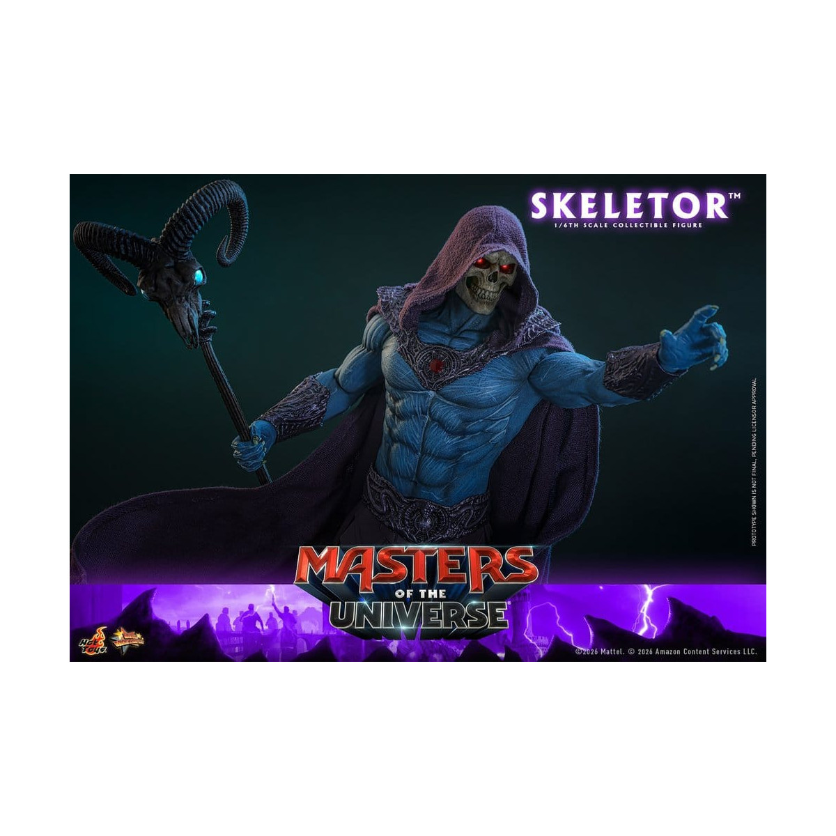 Hot Toys - Skeletor Movie Masterpiece 1/6 - Masters of the Universe