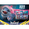 Hot Toys Marvel - Jeff lo squalo di terra (versione Deluxe) - Serie Masterpiece di Marvel Rivals Videogame