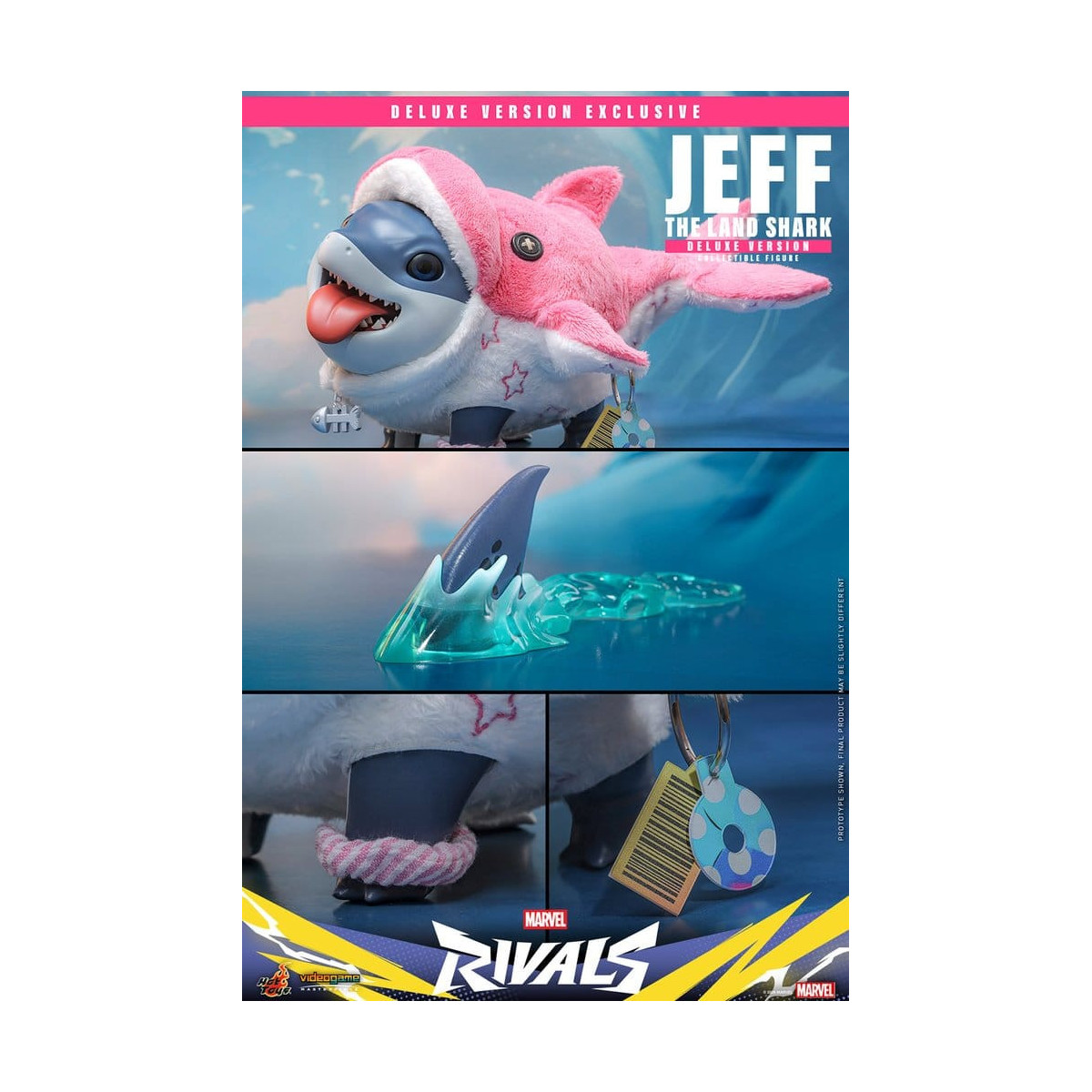 Hot Toys Marvel - Jeff lo squalo di terra (versione Deluxe) - Serie Masterpiece di Marvel Rivals Videogame