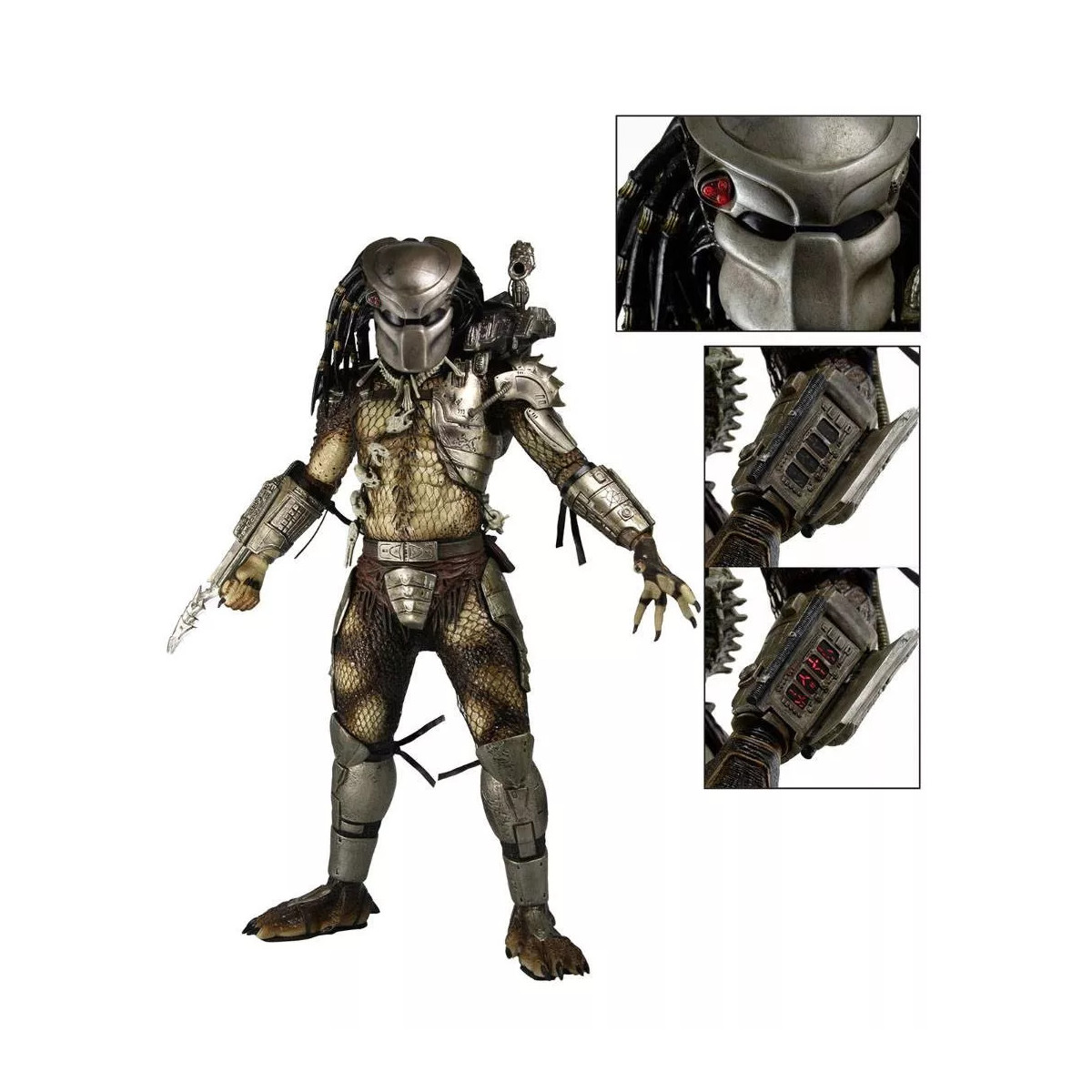 Neca Figurina di Predator 1/4 Jungle Hunter Predator | Figurine collector