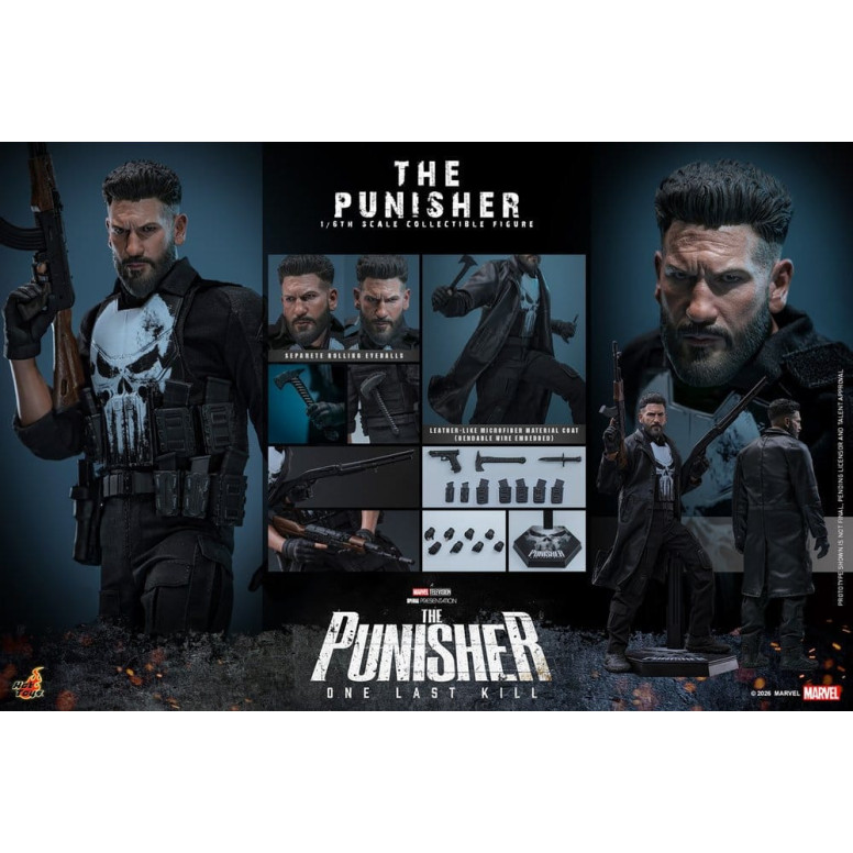 Hot Toys Marvel The The Punisher: One last Kill - THE The Punisher MMS 1/6