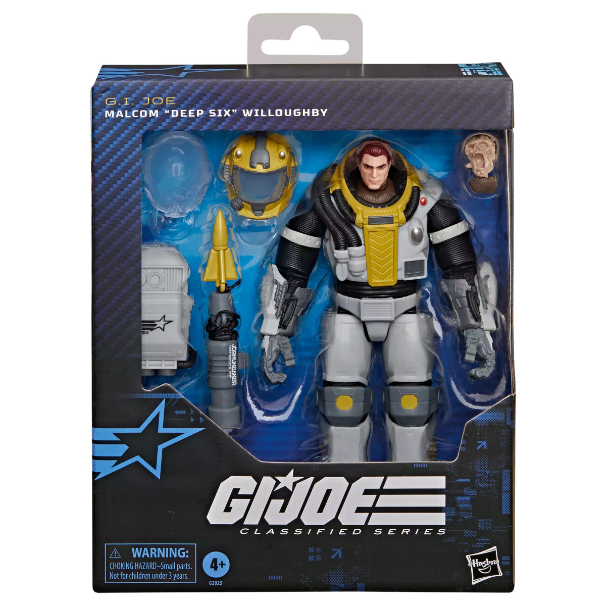 Hasbro G.I.JOE Serie Classificata - Malcolm "Deep Six" Willoughby