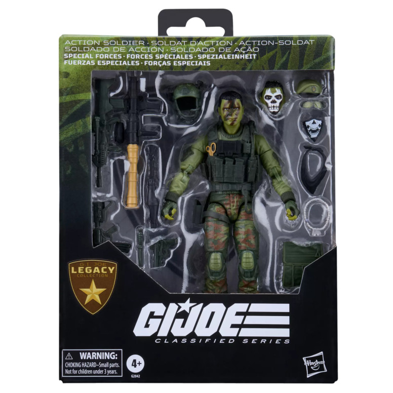 Hasbro G.I.JOE Collezione Classified Serie Legacy - Azione Soldato Forze Speciali