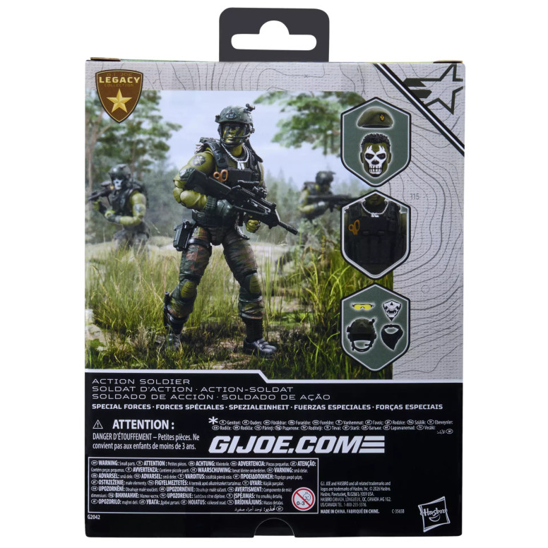 Hasbro G.I.JOE Collezione Classified Serie Legacy - Azione Soldato Forze Speciali