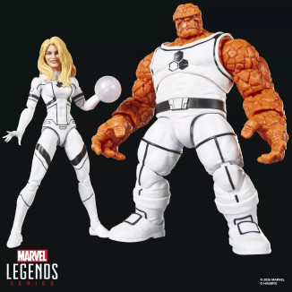 Marvel Legends Serie - Fantastici Quattro Fondazione Futuro - La Cosa e la Donna Invisibile