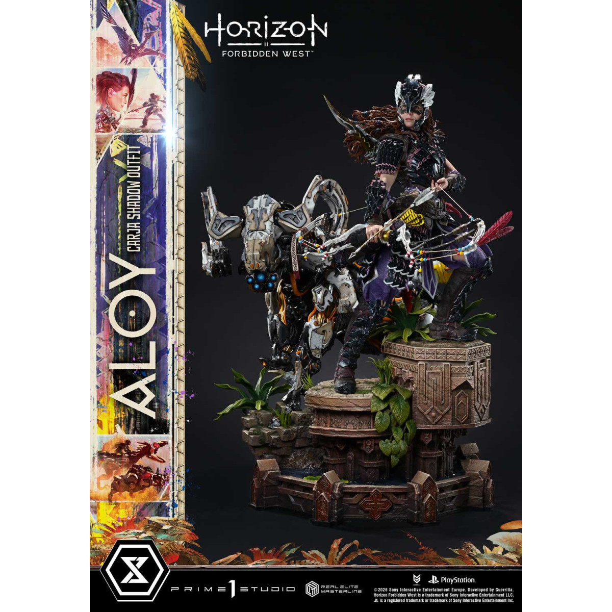 Prime 1 Studio - Aloy Carja Shadow Outfit DX Versione Bonus - Horizon Forbidden West Real Elite Masterline 1/3