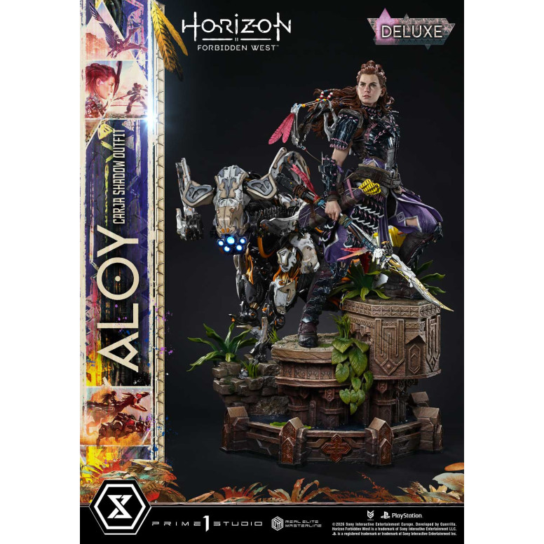 Prime 1 Studio - Aloy Carja Shadow Outfit DX Versione Bonus - Horizon Forbidden West Real Elite Masterline 1/3