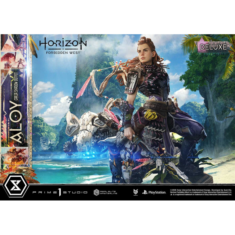 Prime 1 Studio - Aloy Carja Shadow Outfit DX Versione Bonus - Horizon Forbidden West Real Elite Masterline 1/3