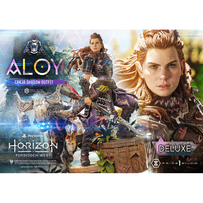 Prime 1 Studio - Aloy Carja Shadow Outfit DX Versione Bonus - Horizon Forbidden West Real Elite Masterline 1/3