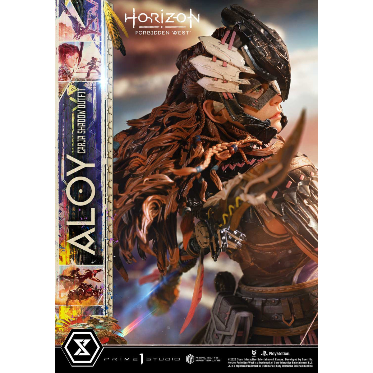 Prime 1 Studio - Completo da ombra di Aloy Carja - Horizon Forbidden West Real Elite Masterline 1/3