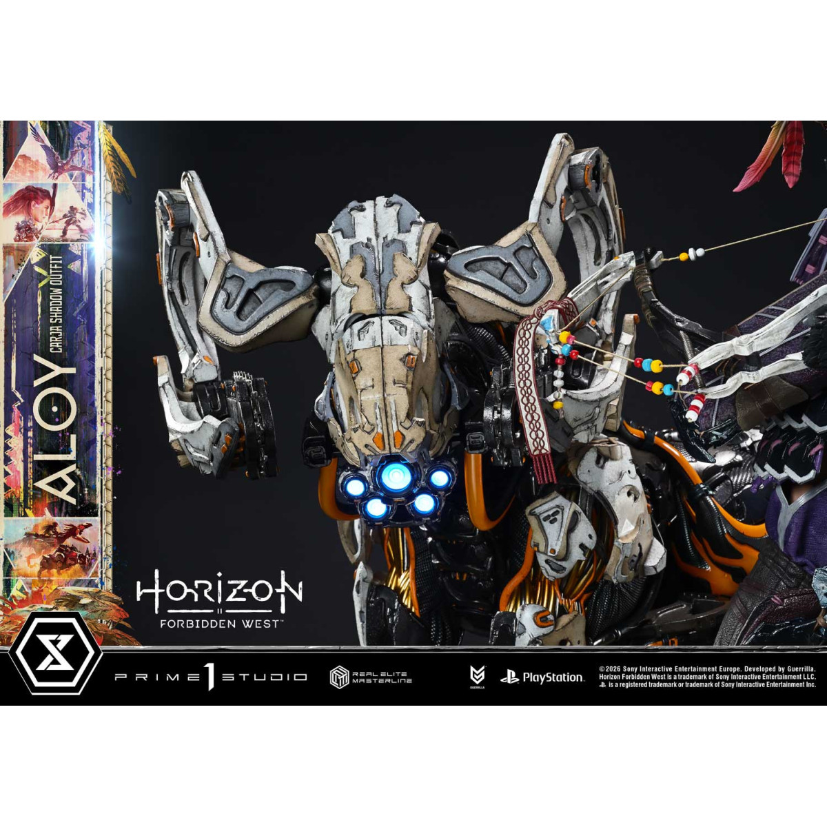 Prime 1 Studio - Completo da ombra di Aloy Carja - Horizon Forbidden West Real Elite Masterline 1/3