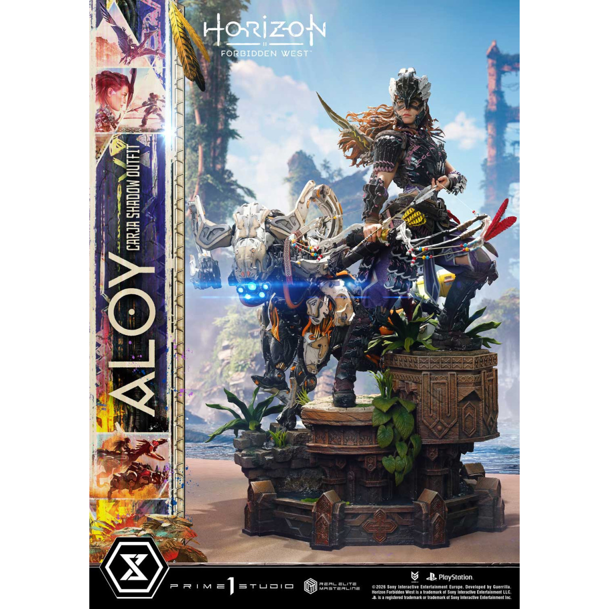 Prime 1 Studio - Completo da ombra di Aloy Carja - Horizon Forbidden West Real Elite Masterline 1/3