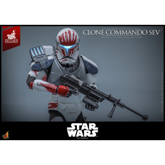 Hot Toys Star Wars - Clone Commando Sev - The Clone Wars 1/6 Esclusiva Hot Toys