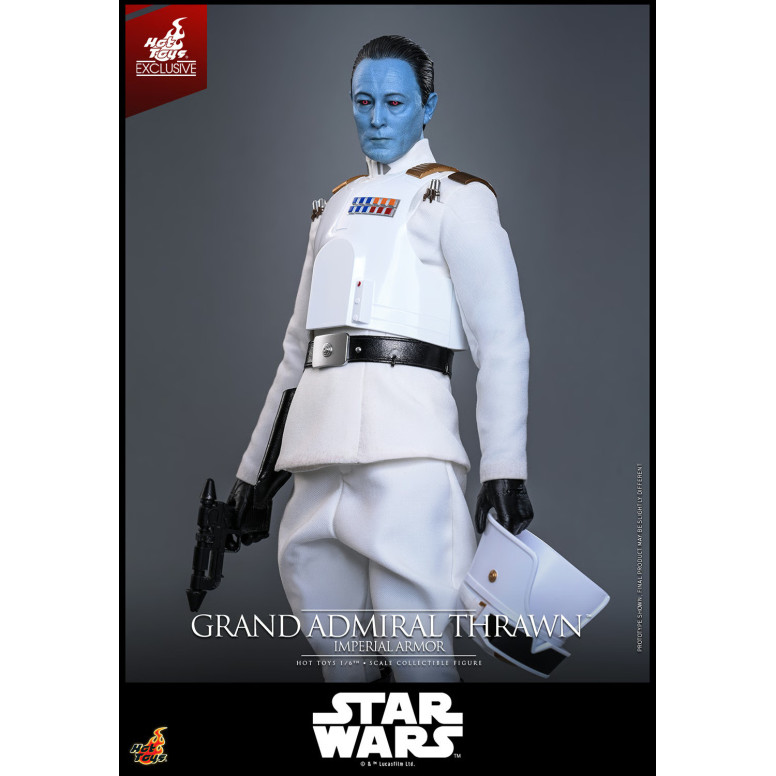 Hot Toys Star Wars - Grand'ammiraglio Thrawn (armatura imperiale) 1/6 - Ribelli - Esclusiva Hot Toys