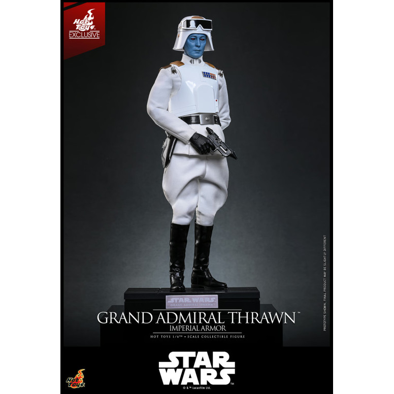 Hot Toys Star Wars - Grand'ammiraglio Thrawn (armatura imperiale) 1/6 - Ribelli - Esclusiva Hot Toys
