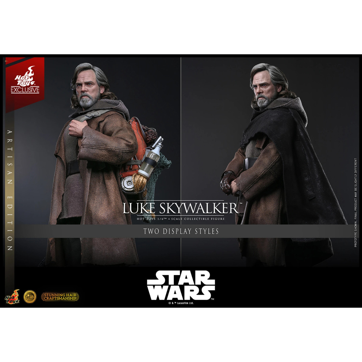 Hot Toys Star Wars - Luke Skywalker (Artisan Editon) MMS 1/6 - Gli ultimi Jedi Hot Toys Exclusive