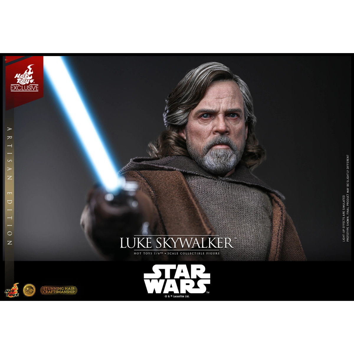 Hot Toys Star Wars - Luke Skywalker (Artisan Editon) MMS 1/6 - Gli ultimi Jedi Hot Toys Exclusive