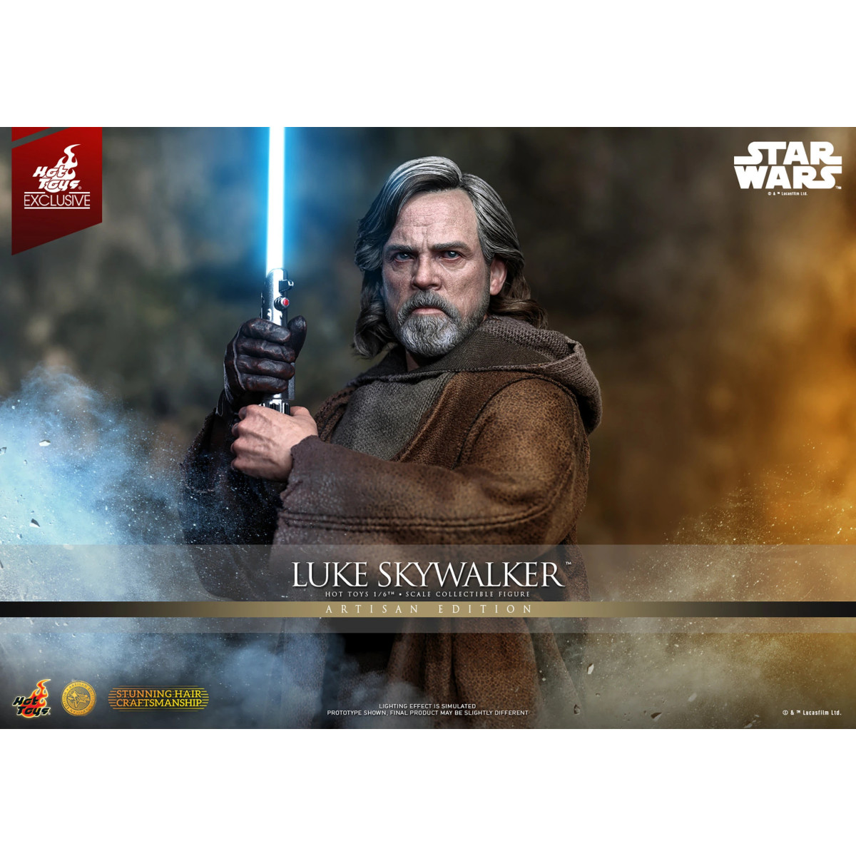 Hot Toys Star Wars - Luke Skywalker (Artisan Editon) MMS 1/6 - Gli ultimi Jedi Hot Toys Exclusive