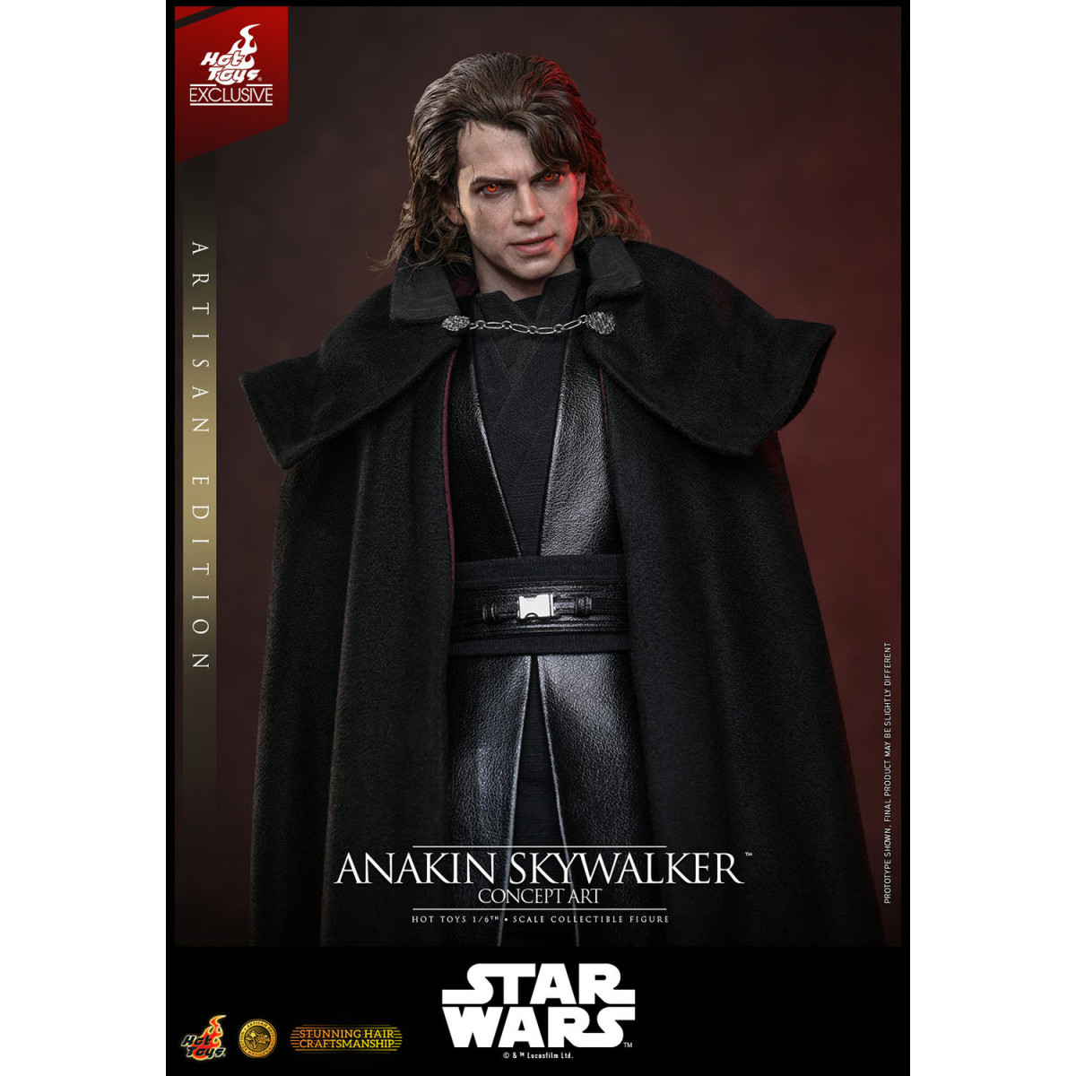 Hot toys Star Wars: Anakin Skywalker (Concept Art Version) (Artisan Edition) MMS 1/6 - Esclusiva Hot Toys