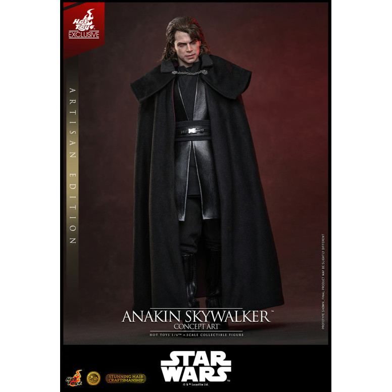 Hot toys Star Wars: Anakin Skywalker (Concept Art Version) (Artisan Edition) MMS 1/6 - Esclusiva Hot Toys
