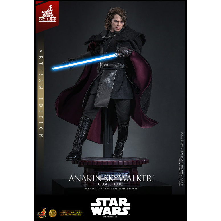 Hot toys Star Wars: Anakin Skywalker (Concept Art Version) (Artisan Edition) MMS 1/6 - Esclusiva Hot Toys