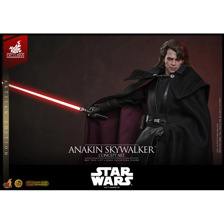 Hot toys Star Wars: Anakin Skywalker (Concept Art Version) (Artisan Edition) MMS 1/6 - Esclusiva Hot Toys
