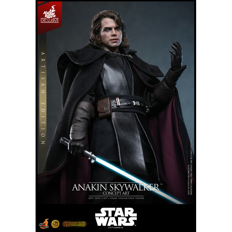 Hot toys Star Wars: Anakin Skywalker (Concept Art Version) (Artisan Edition) MMS 1/6 - Esclusiva Hot Toys
