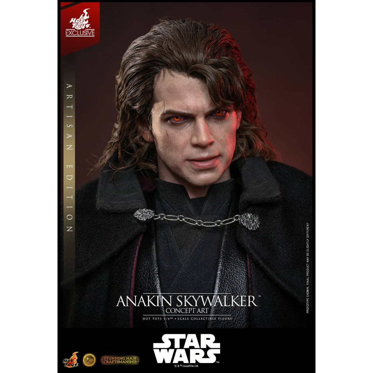Hot toys Star Wars: Anakin Skywalker (Concept Art Version) (Artisan Edition) MMS 1/6 - Esclusiva Hot Toys
