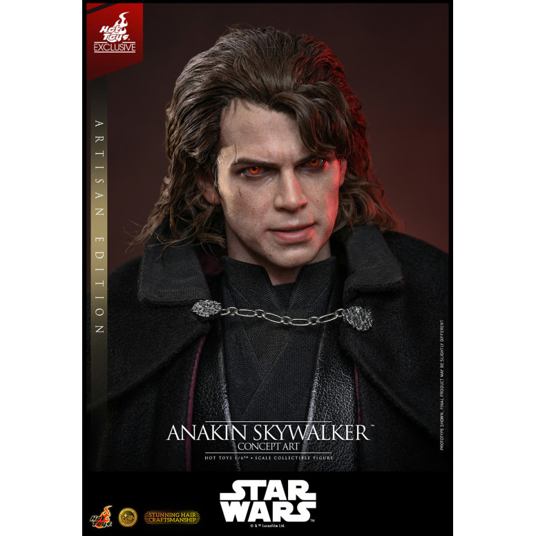 Hot toys Star Wars: Anakin Skywalker (Concept Art Version) (Artisan Edition) MMS 1/6 - Esclusiva Hot Toys