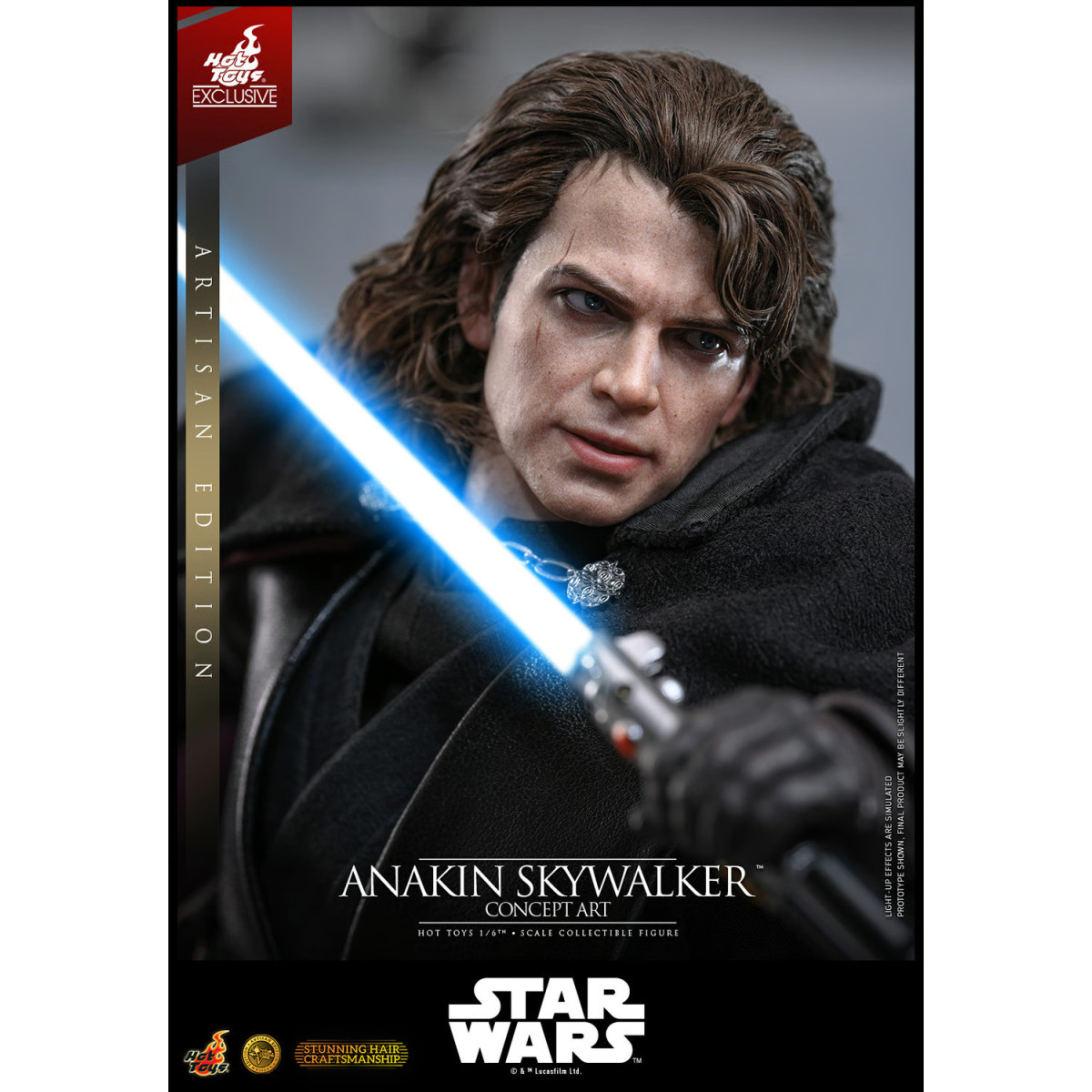 Hot toys Star Wars: Anakin Skywalker (Concept Art Version) (Artisan Edition) MMS 1/6 - Esclusiva Hot Toys